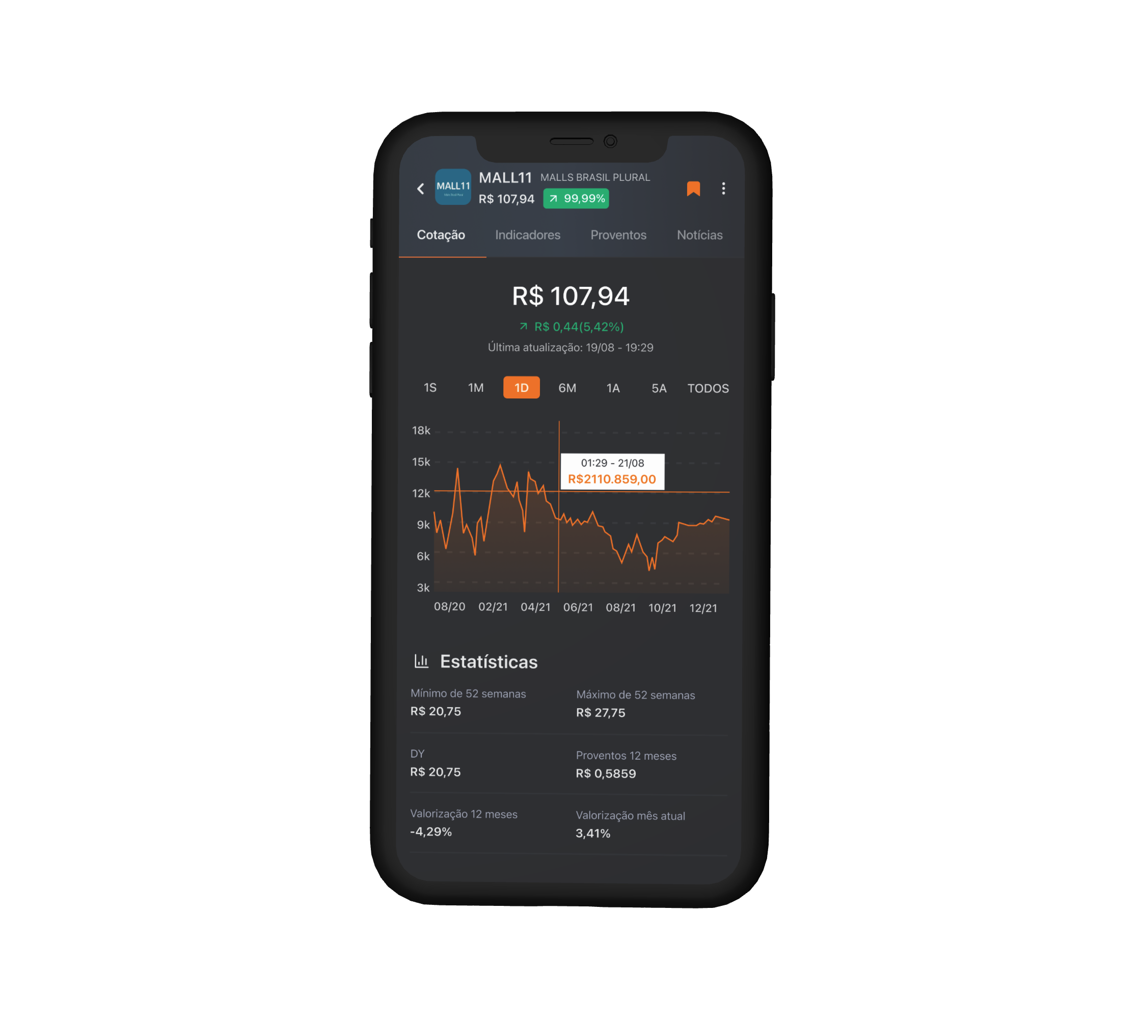 Celulares com imagens do app 2
